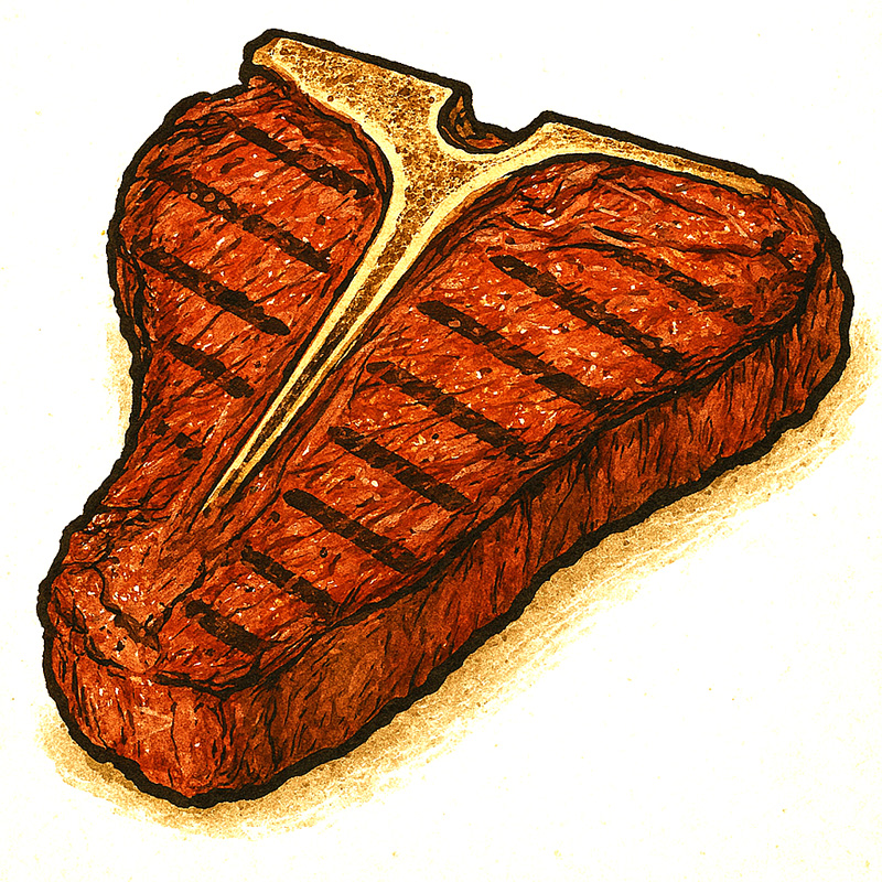 ベンジャミンステーキハウス　Tボーンステーキ