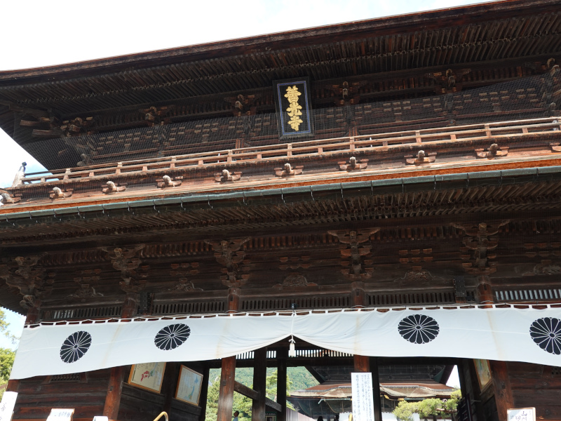 善光寺　山門　長野