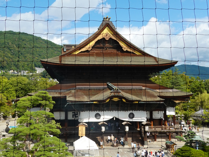 善光寺 本堂 長野