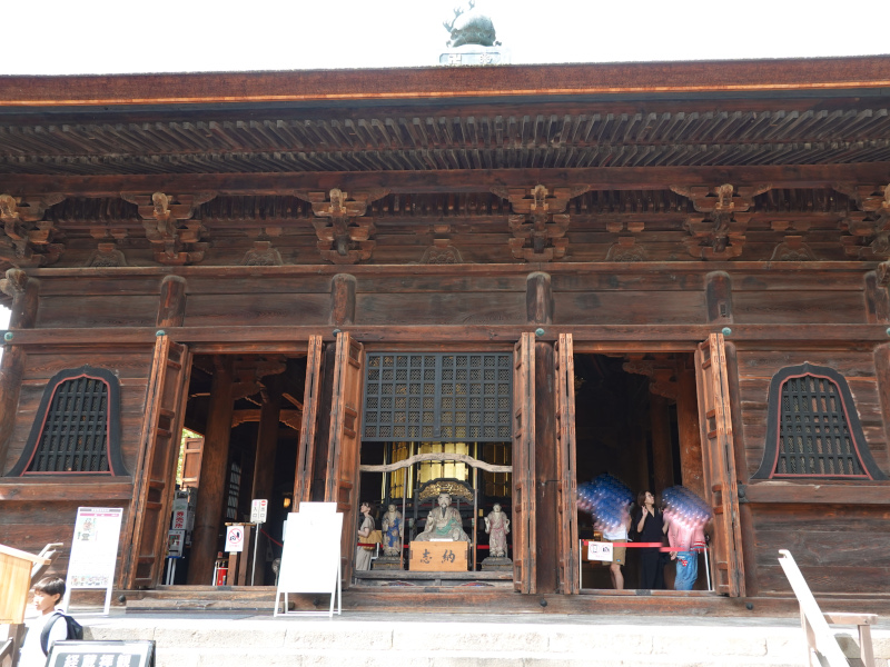 善光寺 経蔵　花頭窓