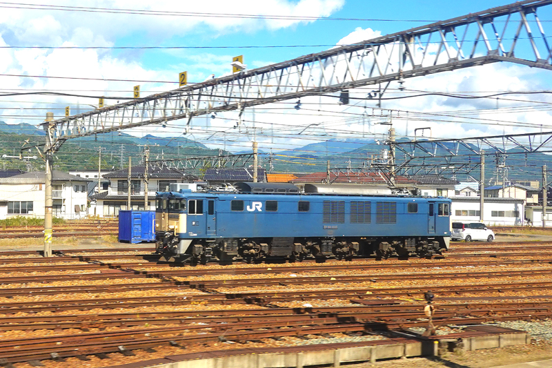 EF64 JＲ日本貨物鉄道 塩尻機関区 篠ノ井（旧篠ノ井機関区)