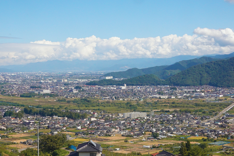 日本三大車窓　姨捨