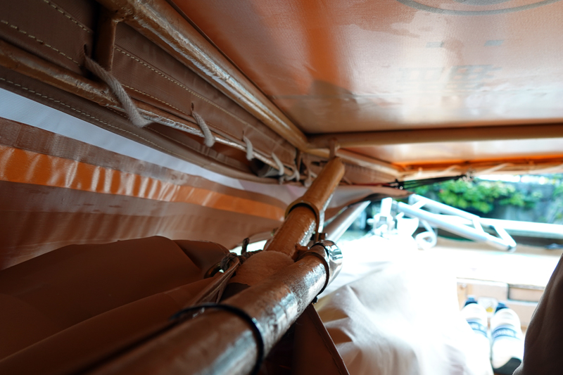 ぐるっと松江堀川めぐり（堀川遊覧船）低い橋