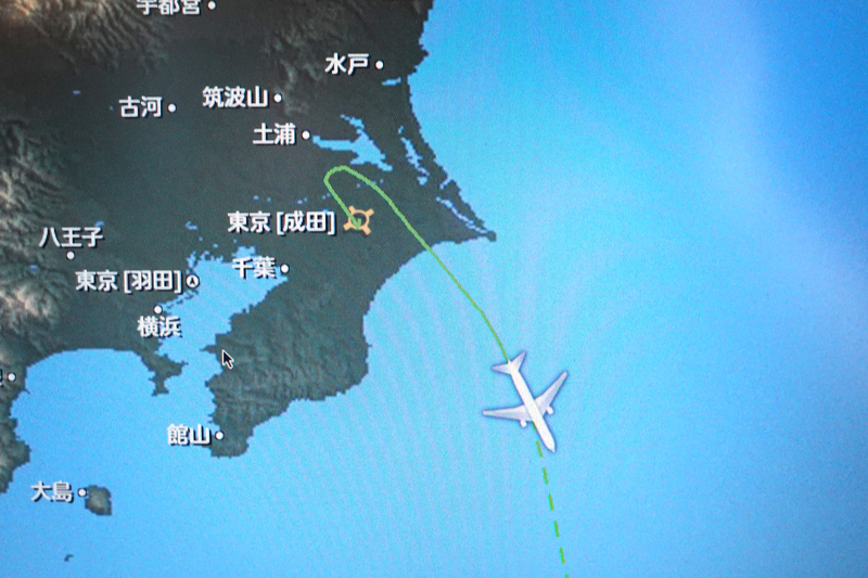 JAL941 グアム便　ビジネスクラス