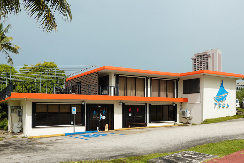 グアムの人気レストラン「プロア」の外観