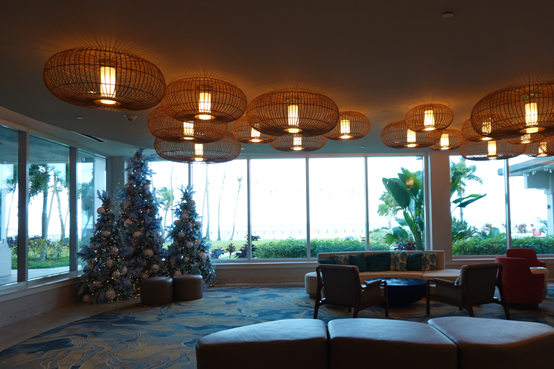 クラウンプラザリゾートグアム　ロビー