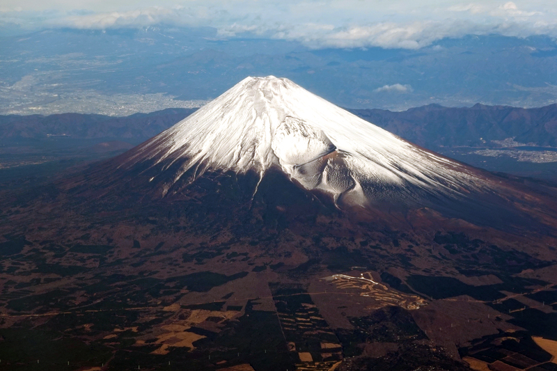 富士山　空撮