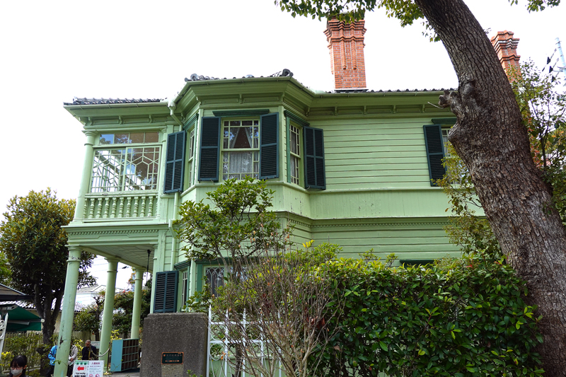 神戸・北野異人館「萌黄の館」の外観写真