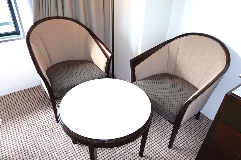 ANAクラウンプラザホテル神戸のツインルームの室内